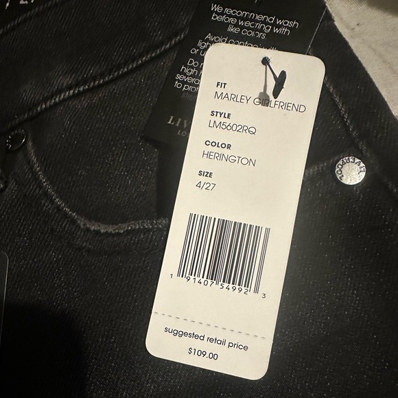 NWTLiverpool Los Angeles MARLEY GIRLFRIEND WITH RAW CUT CUFF ECO in Herington - Picture 7 of 17